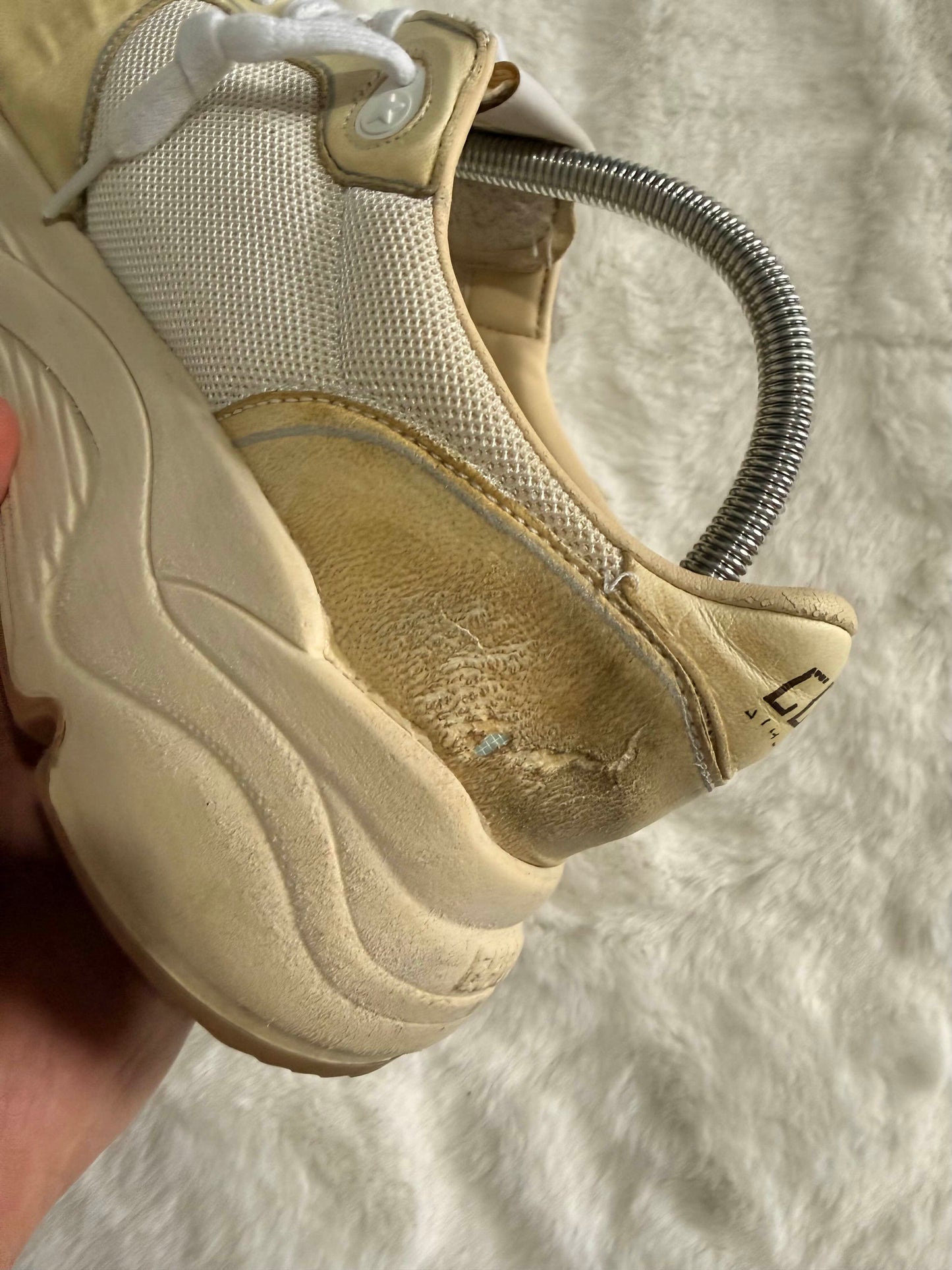 Golden Goose Running Sole Beige Crème