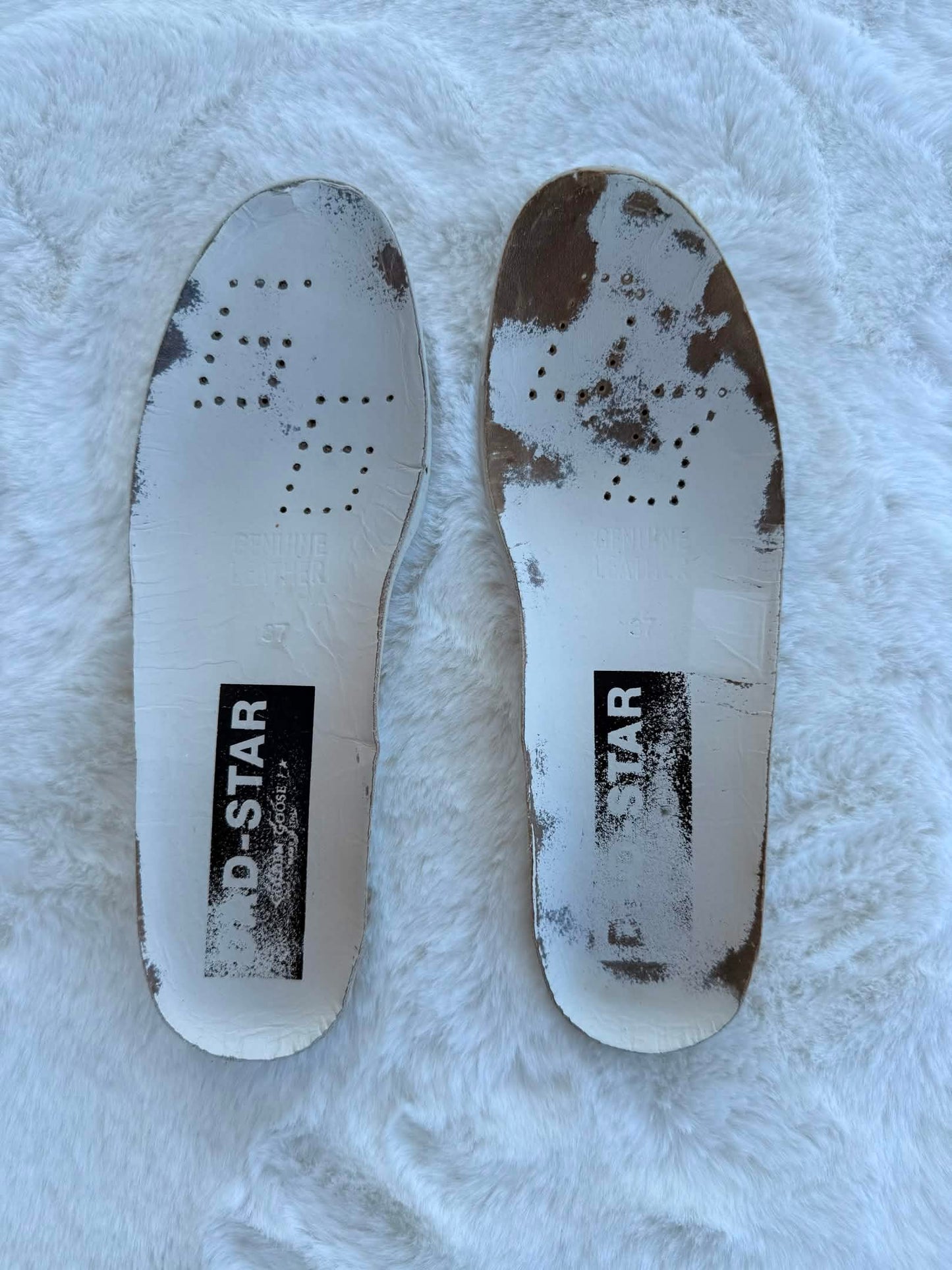 Golden Goose Dad Star Grey