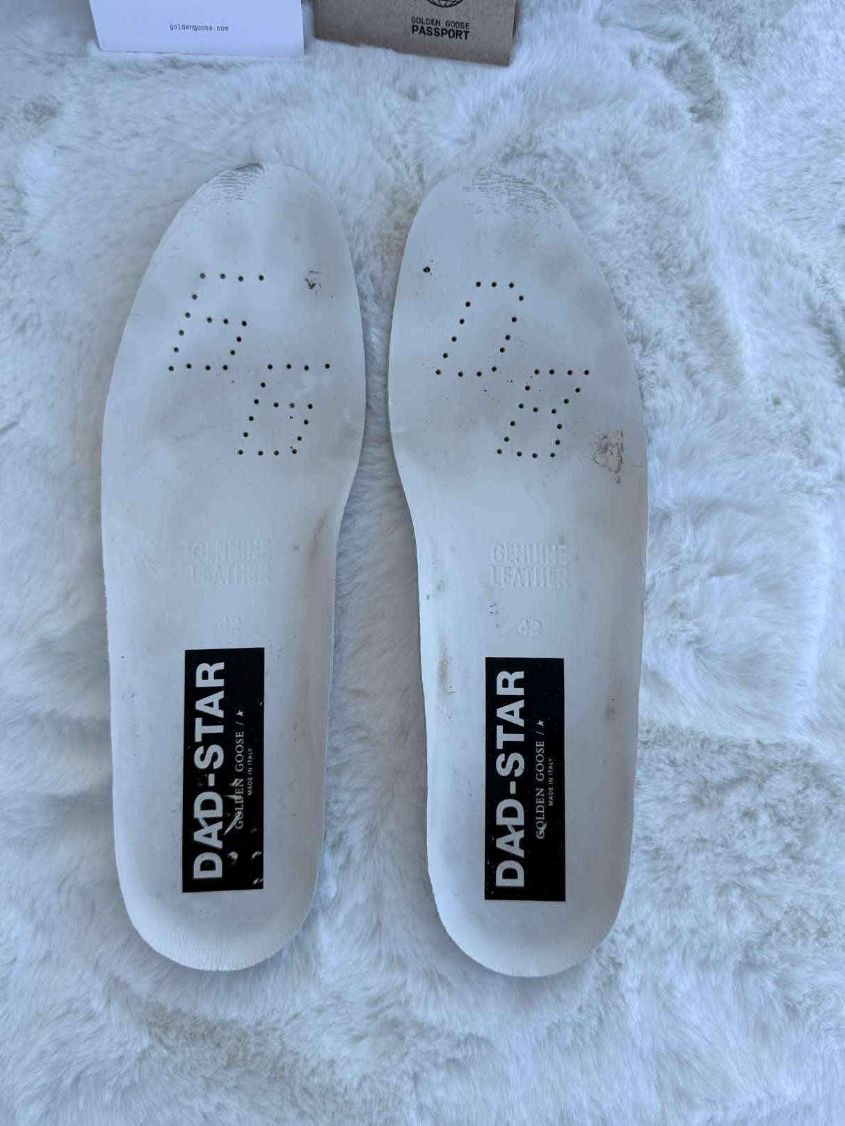 Golden Goose Dad Star Grey