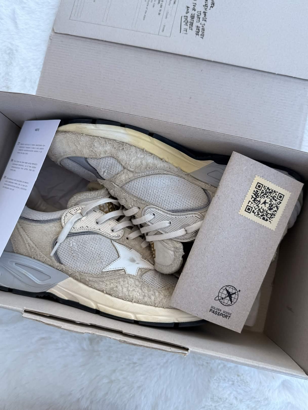 Golden Goose Dad Star Grey
